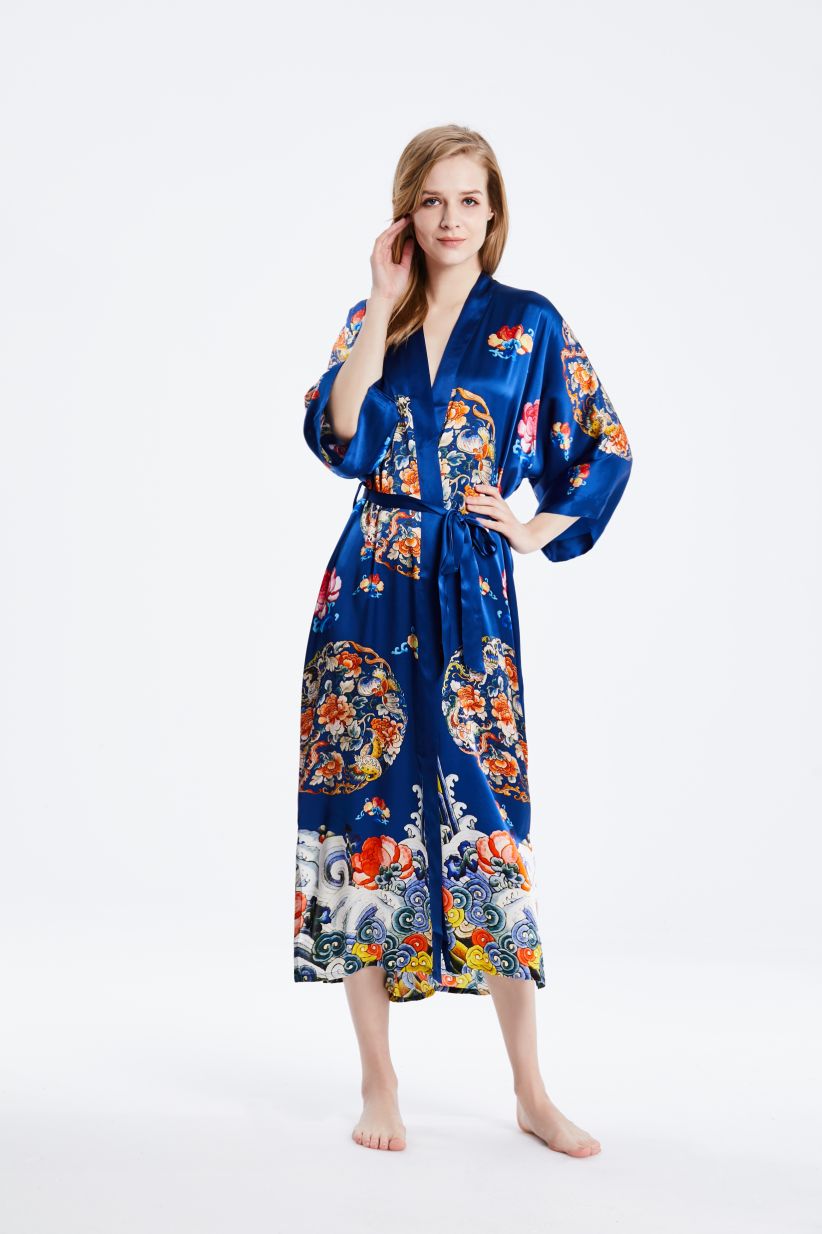 Personalized Silk Robes For Womens