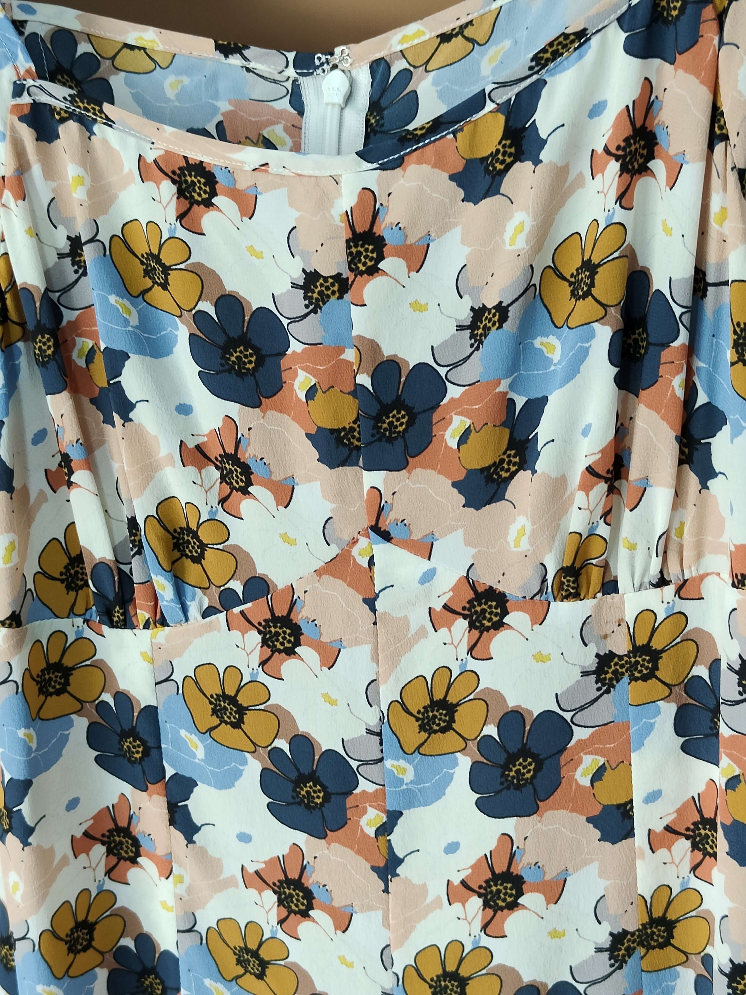 Custom Pritning Floral Short Silk Maxi Dress for Ladies in Bulk