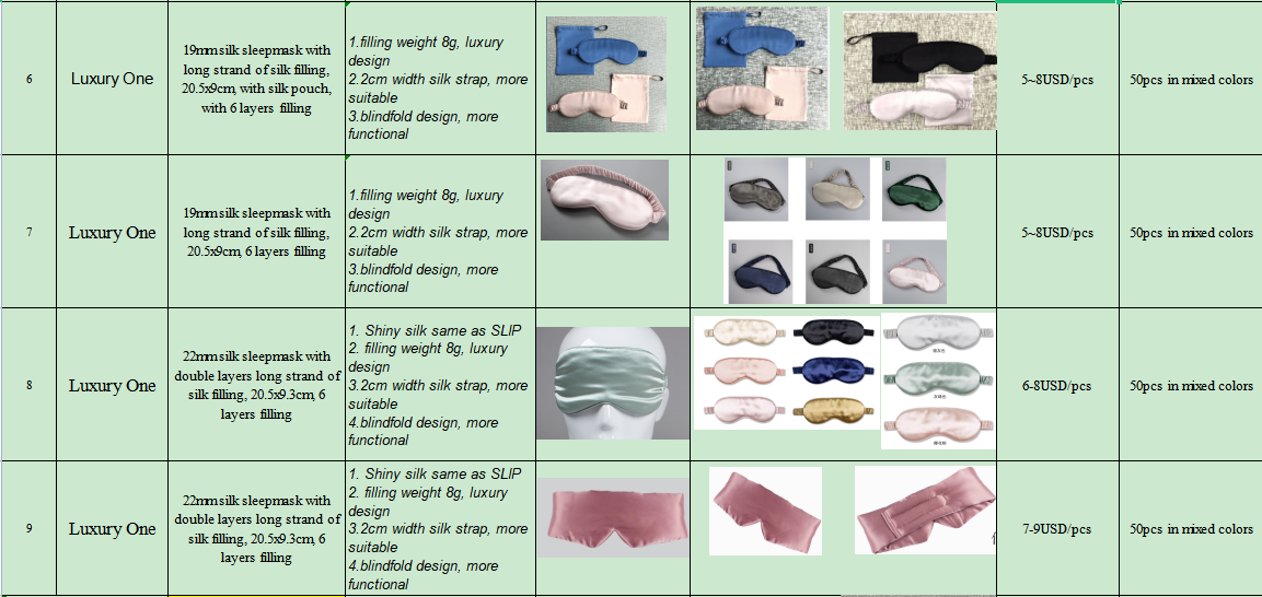 Customized Silk Sleeping Eye Mask in Bulk Buy customized silk eye