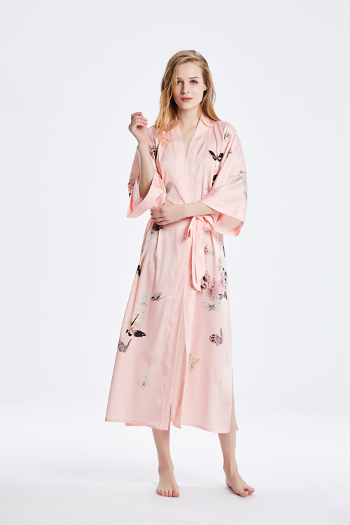 Silk Kmono Robe Wholesale Product on Beauty Plus Silk Co., Ltd