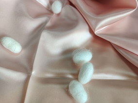 Wholesale Finest Washable Blush Pink 100 Silk Fabric for Pillowcase From Direct Factory