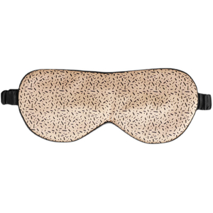 Private Label Leopard Pattern Real Washable 100 Silk Satin Sleep Mask Blindfold in Bulk