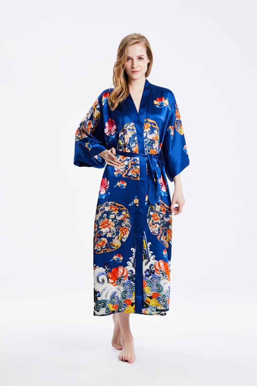 Personalized Silk Robes For Womens