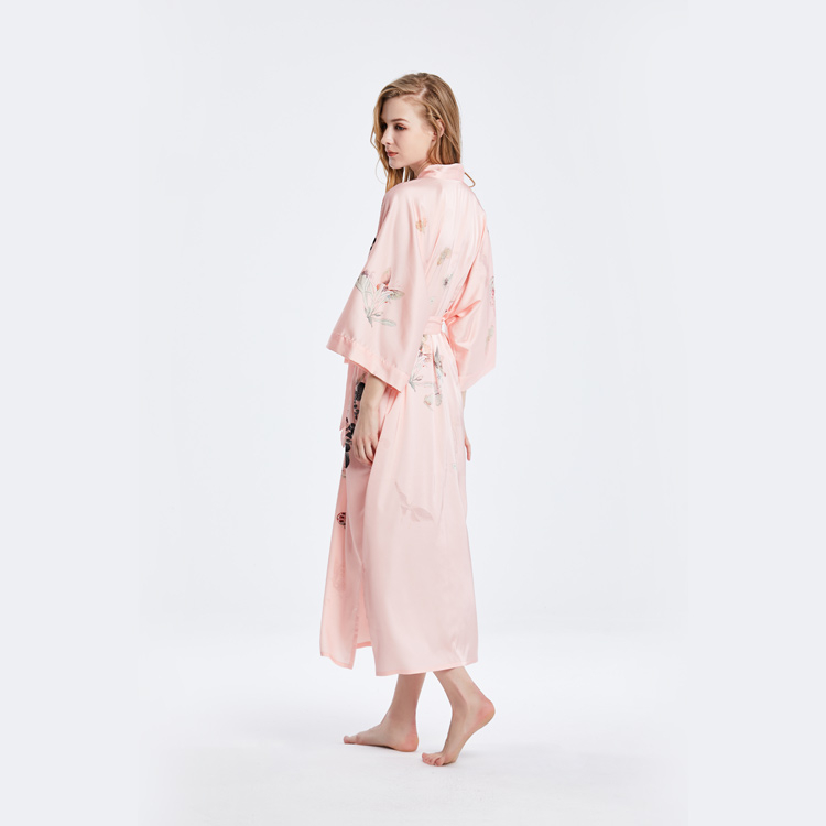 Silk Kmono Robe Wholesale Product on Beauty Plus Silk Co., Ltd