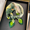 Custom 100% Pure Silk Luxury Scarves With Logo Digital Printing