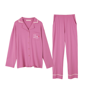 Custom Lable Bamboo Pajamas Set for Women Soft Comfy PJ Lounge Sets