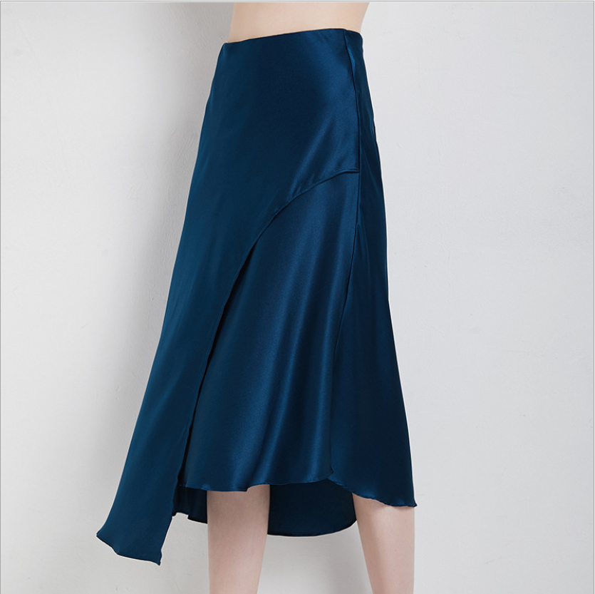 Wholesale Raw Silk Skirt Designs